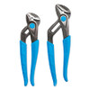 Channellock SpeedGrip Tongue and Groove Plier Set, 2-Piece, 8 in (428X), 10 in (430X), Straight Jaw, 1/ST #GS1X