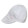Comeaux Caps Single Sided Cap, 7, White, 1/EA #1000-W-7