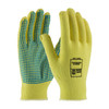 Kut Gard Seamless Knit DuPont Kevlar Glove with PVC Dot Grip - Light Weight, Large, 12 Pairs #08-K200PD/L