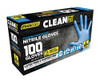 Ironclad Cleanfit Disposable Nitrile Gloves, Blue, 5 Mil, Small, Powder-Free #M02001 (100/Box - 10 Boxes)