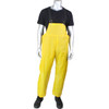 Boss TPU / Nylon Industrial Protective Bib Overalls, 0.25 mm, Hood Snaps, Light Weight, 10 mil, Yellow, Large, 1 EA #201-510-Y/L