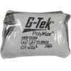 G-Tek PolyKor Seamless Knit PolyKor Blended Glove with Polyurethane Coated Flat Grip on Palm & Fingers, Vend Ready, White, Large, 12 Pairs #16-D622V/L