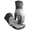 Caiman Premium Split Deerskin TIG Welder's Glove with a 4" Gray Extended Cuff, Gray, Small, 12 Pairs #1864-3