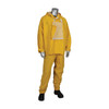 HydroFR PVC Jacket with Hood and Bib Overalls, 0.35 mm, Hood, Shroud, Yellow, X-Large, 1 EA #205-375FR/XL