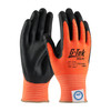 G-Tek 3GX Hi-Vis Seamless Knit Dyneema Diamond Blended Glove with Nitrile Coated Foam Grip on Palm & Fingers, Hi-Vis Orange, X-Large, 12 Pairs #19-D340OR/XL