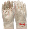 Boss 2-Ply Hot Mill Nap-Out Double Stitched Cuff, Knuckle Strap, Natural, Large, 12 Pairs #1BC42735