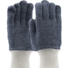 Boss Heavy Weight Terry Cloth Heat Resistance Glove, Knit Wrist, Gray, Large, 12 Pairs #1TC3121CP