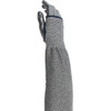 Kut Gard ATA / HPPE Blended Sleeve with Thumb Hole, Gray, Size 18, 12 EA #20-S10ATA/PE7-18T