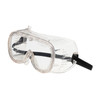 440 Basic Direct Vent Goggle with Clear Body, Clear Lens and Anti-Scratch / Anti-Fog Coating, One Size, 12 Pairs #248-4400-400