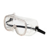 440 Basic Direct Vent Goggle with Clear Body, Clear Lens and Anti-Scratch / Anti-Fog Coating, One Size, 144 Pairs #248-4400-400