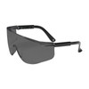Zenon Z28 OTG Rimless Safety Glasses with Black Temple and Clear Lens, Black, One Size, 12 Pairs #250-03-0080