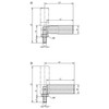 Kipp Cylinder Grip, Fold-Down, Style A, Steel, Thermoplastic, D=M06, (Qty. 1), K0775.06200490