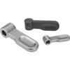 Kipp Lock Grip, Size 4, A=50,  6X17, D=8, Stainless Steel, (Qty. 1), K0178.4080