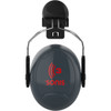 Sonis 3 Full Brim Mounted Passive Ear Muff, NRR 28, Dark Gray, One Size, 1 Pair #252-AEB040-FB