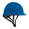 MK8 Evolution Type II Linesman Hard Hat with HDPE Shell, EPS Impact Liner, Polyester Suspension, Wheel Ratchet Adjustment and 4-Point Chin Strap, Blue, One Size, 1 EA #280-AHS240-50