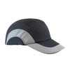 HardCap A1+ Baseball Style Bump Cap with HDPE Protective Liner and Adjustable Back, Black/Gray, One Size, 1 EA #282-ABR170-12