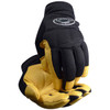 Caiman MAG Multi-Activity Glove with Sheep Grain Leather Palm with Black Spandex Back, Medium, 6 Pairs, 1 EA #2907-4