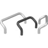 Kipp Pull Handle, Angled, A=86 mm, L=96 mm, H=45, D=M05, Aluminum Natural Anodized, (1/Pkg), K0219.08603