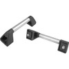 Kipp Tube Handles, Style A, L=400 mm, A=350 mm, D=11 mm, Stainless Steel, Thermoplastic, (Qty. 1), K0226.350101