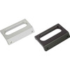 Kipp Ledge Handle, Style B, A=100 mm, D=5.5 mm, L=120, Aluminum, Black, Anodized,(Qty. 1), K0234.100051