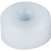 Kipp Grippers and Inserts, Round w/ Countersink, Style K, D2=10 mm, L3=12 mm, White POM, (Qty. 1), K0385.110129