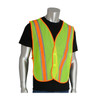 PIP® Non-ANSI Two-Tone Mesh Safety Vest, Hi-Vis Yellow, One Size, (5/Pkg),  #300-0900LY