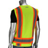 PIP® ANSI Type R Class 2 Mesh Breakaway Eleven Pocket Surveyors Vest, Hi-Vis Yellow, 4X-Large, #302-0505-LY/4X