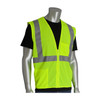 PIP® ANSI Type R Class 2 Two Pocket Zipper Mesh Vest, Hi-Vis Yellow, 6X-Large, #302-0702Z-LY/6X