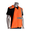 PIP® ANSI Type R Class 2 Three Pocket Solid Breakaway Vest, Hi-Vis Orange, 5X-Large, #302-5PVOR-5X