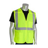 PIP® ANSI Type R Class 2 Three Pocket Solid Breakaway Vest, Hi-Vis Yellow, 2X-Large, #302-5PVLY-2X