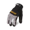 Ironclad Wrenchworx2 Impact Gloves, Medium, Black/Gray, (1 Pair), #WWI2-03-M