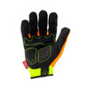 Ironclad Command Series Impact Level 360 Cut A5 Gloves, Hi-Viz, Small, (1 Pair), #IEX-HZI5-02-S