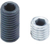 Kipp Grub Screw, w/Hex Socket and Flat Point DIN EN ISO 4026, M04X6, SW=2, Steel, (10/Pkg), K0707.04X6