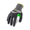 Ironclad Command A2 Foam Nitrile Gloves, Gray/Black, Medium, (12 Pairs), #SKC2FN-03-M