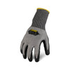 Ironclad Command A4 Microfoam Touch Nitrile Gloves, Gray/Black, Medium, (1 Pair), #SKC3MF-03-M