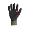 Ironclad Command A7 Full Sandy Nitrile Touch Gloves, Black, X-Small, (12 Pair), #SKC5SN2-01-XS
