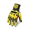 Ironclad Command A9 PU Impact Gloves, Yellow/Black, Large, (1 Pair), #KCI9PU-04-L