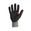 Ironclad Command A6 Sandy Nitrile Impact Gloves, Gray, X-Small, (12 Pair), #KCI5SN-01-XS