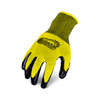 Ironclad Octane Turbo Nitrile Gloves, Yellow, X-Large, (10 Pairs), #R-TRB10-05-XL