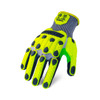 Ironclad Command A2 PU Impact Gloves, Hi-Viz, Small, (1 Pair), #KCI2PU-02-S