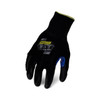 Ironclad Command Foam Nitrile Gloves, Black, Medium, (12 Pairs), #KKC1FN-03-M