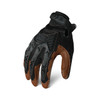 Ironclad EXO Leather Impact Gloves, Black/Brown, Medium, (1 Pair), #EXO2-MIGL-03-M