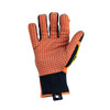 Ironclad KONG PRO A6 Impact Gloves, Hi-Viz Orange, Large, (1 Pair), #SDX2P-04-L