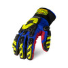 Ironclad KONG Deck Crew Waterproof A7 IVE Gloves, Blue/Red, 2X-Large, (6 Pair), #KDC5W-06-XXL