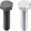 Kipp Hexagon Head Bolt, DIN 933/ISO 4017, M10X80, Steel 8.8, Bright, (Black), (10/Pkg), K0871.10X80