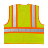 PIP® ANSI Type R Class 2 Two-Tone Three Pocket Mesh Vest, Hi-Vis Yellow, 4X-Large, #302-MVATLY-4X