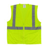 PIP® ANSI Type R Class 2 Four Pocket Value Mesh Vest, Hi-Vis Yellow, X-Large, #302-MVGZ4PLY-XL