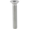 M16 x 40 mm Flat Socket Head Cap Screws, Class 8.8, Full Thread, DIN EN ISO 10642, Stainless Steel (Qty. 1), K0708.116X40