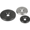 Kipp Handwheel Washers, D1=5.3 mm, D2=25 mm, H=3.5 mm, G=M05, Steel, Black, Oxidized, (10/Pkg), K0173.00525