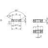 Kipp Conical Seat Washers, DIN 6319, Style D, D1=14.2, Stainless Steel, (10/Pkg), K0729.0212